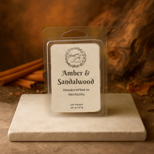 Amber & Sandalwood Tart Melt